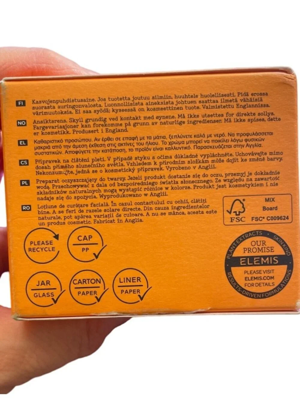 Elemis Superfood Glow Cleansing Butter 3 oz Makeup Remover Face Cleanser